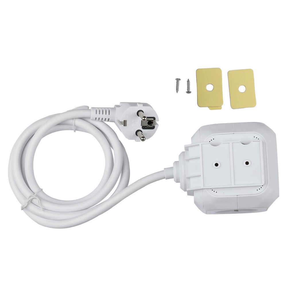 V-TAC Adapter 3680W Würfel IP20 100mm