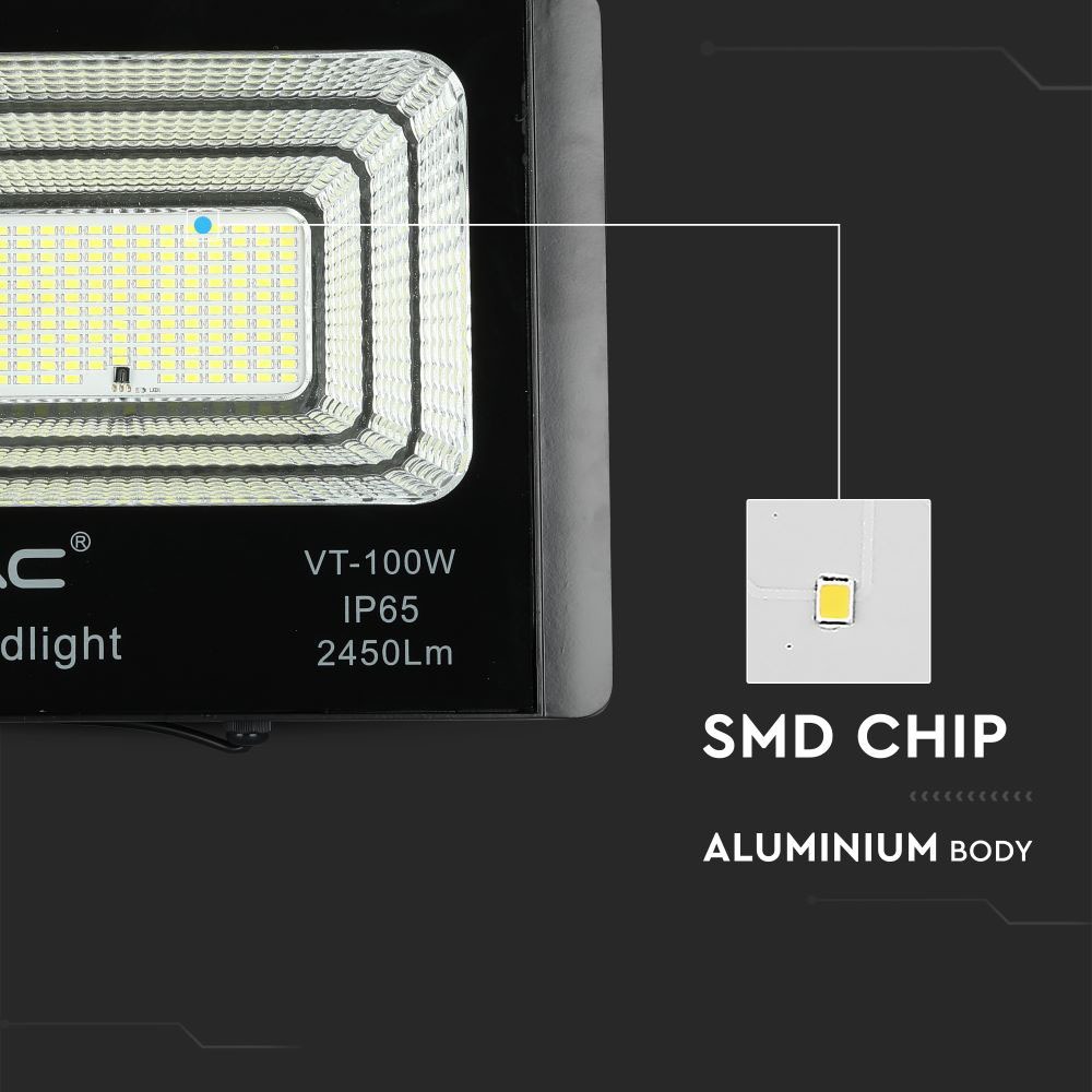 V-TAC Flutlicht 100W 6000K IP65