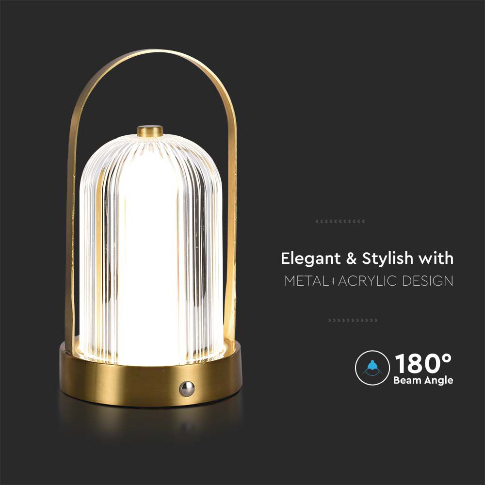 V-TAC Tischlampe 1W 3IN1 155mm IP20