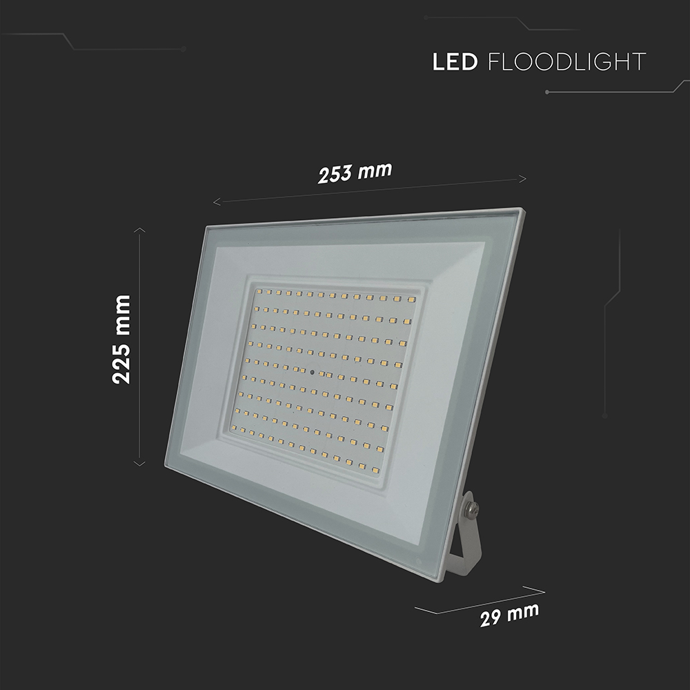 V-TAC LED Flutlicht 100W 4000K IP65