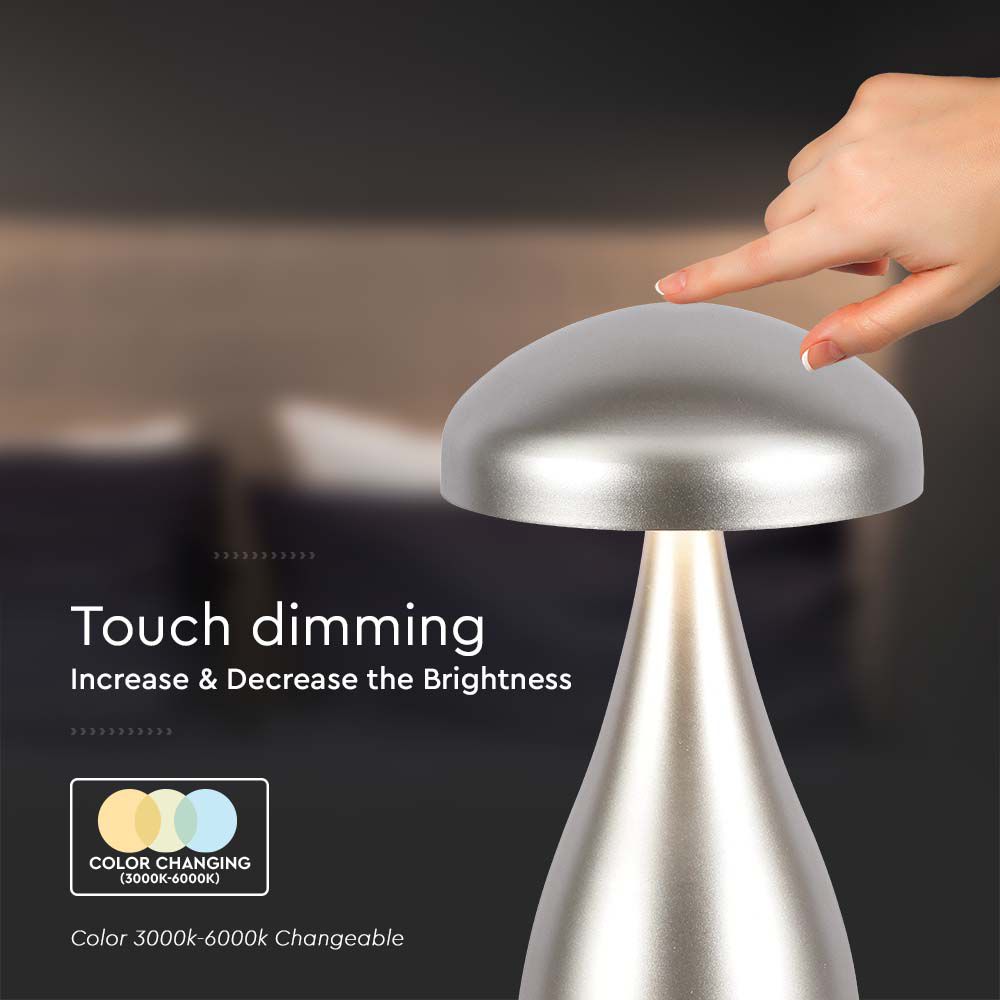 V-TAC Tischlampe 1W 3IN1 155mm IP20