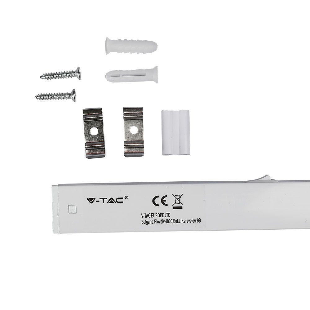 V-TAC LED Battenleuchte T5 7W Warmweiss 660mm IP20