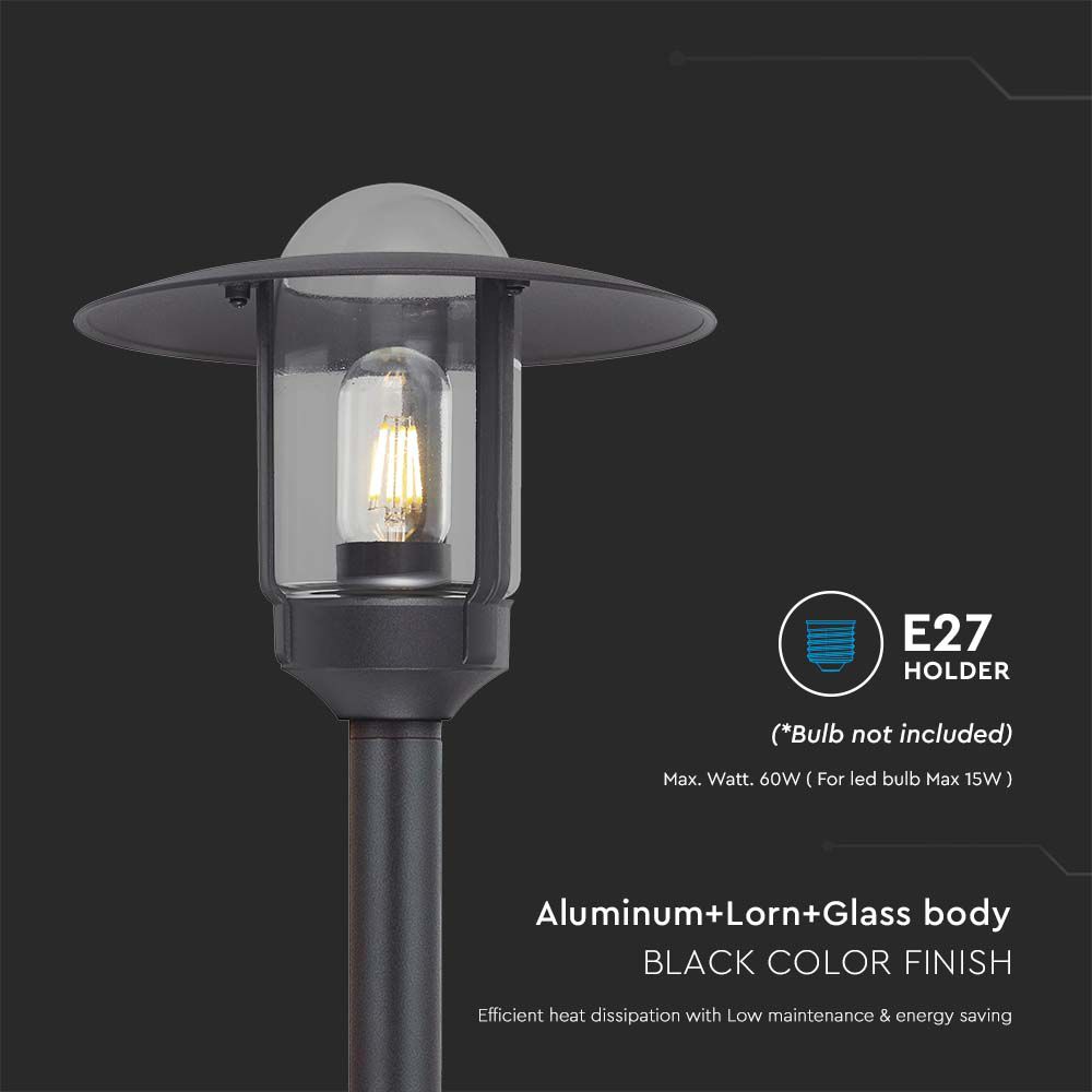V-TAC Gartenlampe E27 60W IP44
