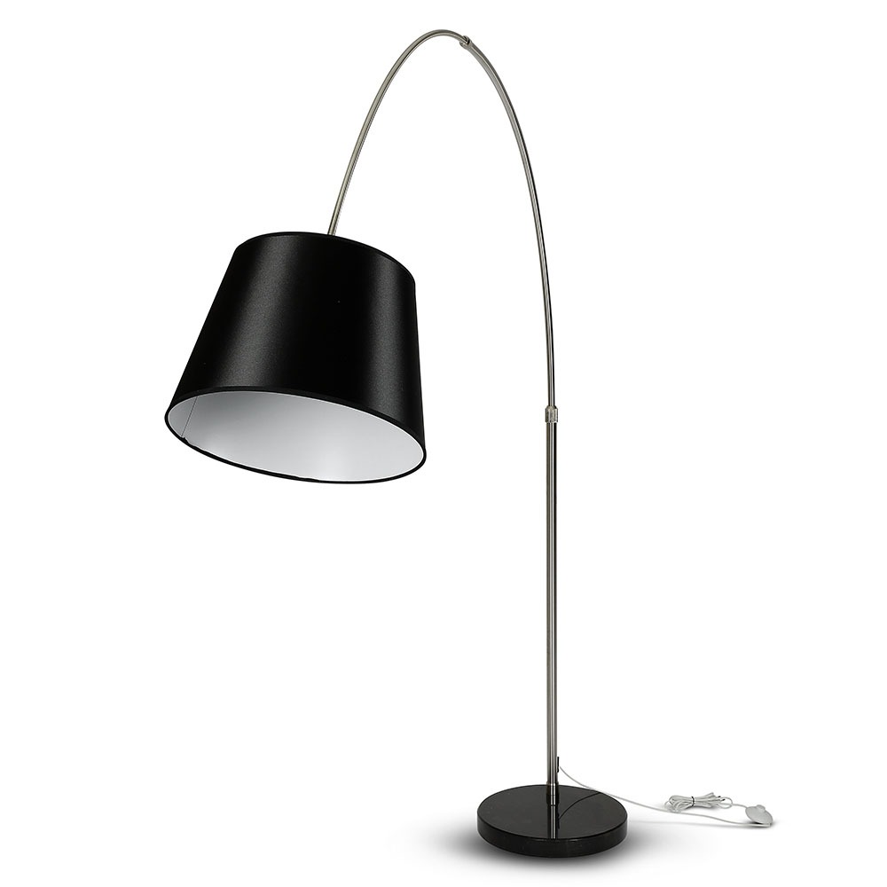 V-TAC Stehlampe E27 60W Schwarz 1360mm IP20
