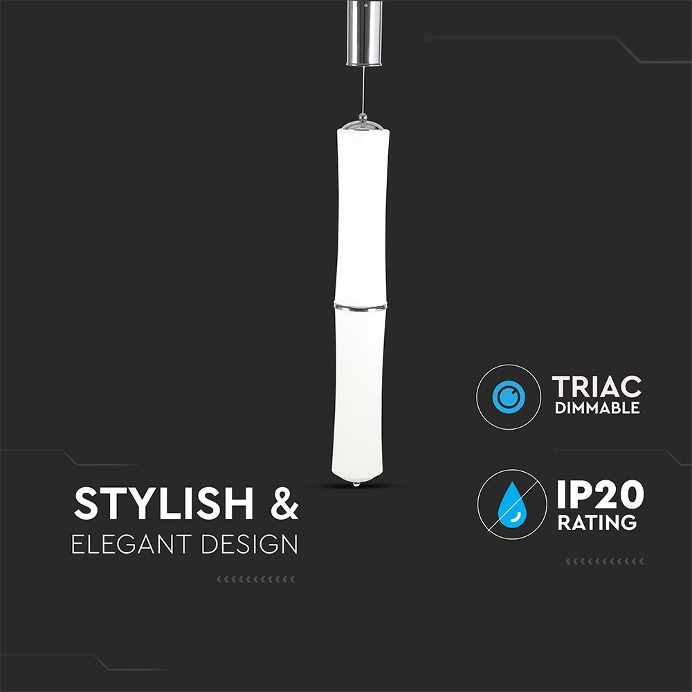 V-TAC Pendelleuchte 32W 3000K 1130mm IP20