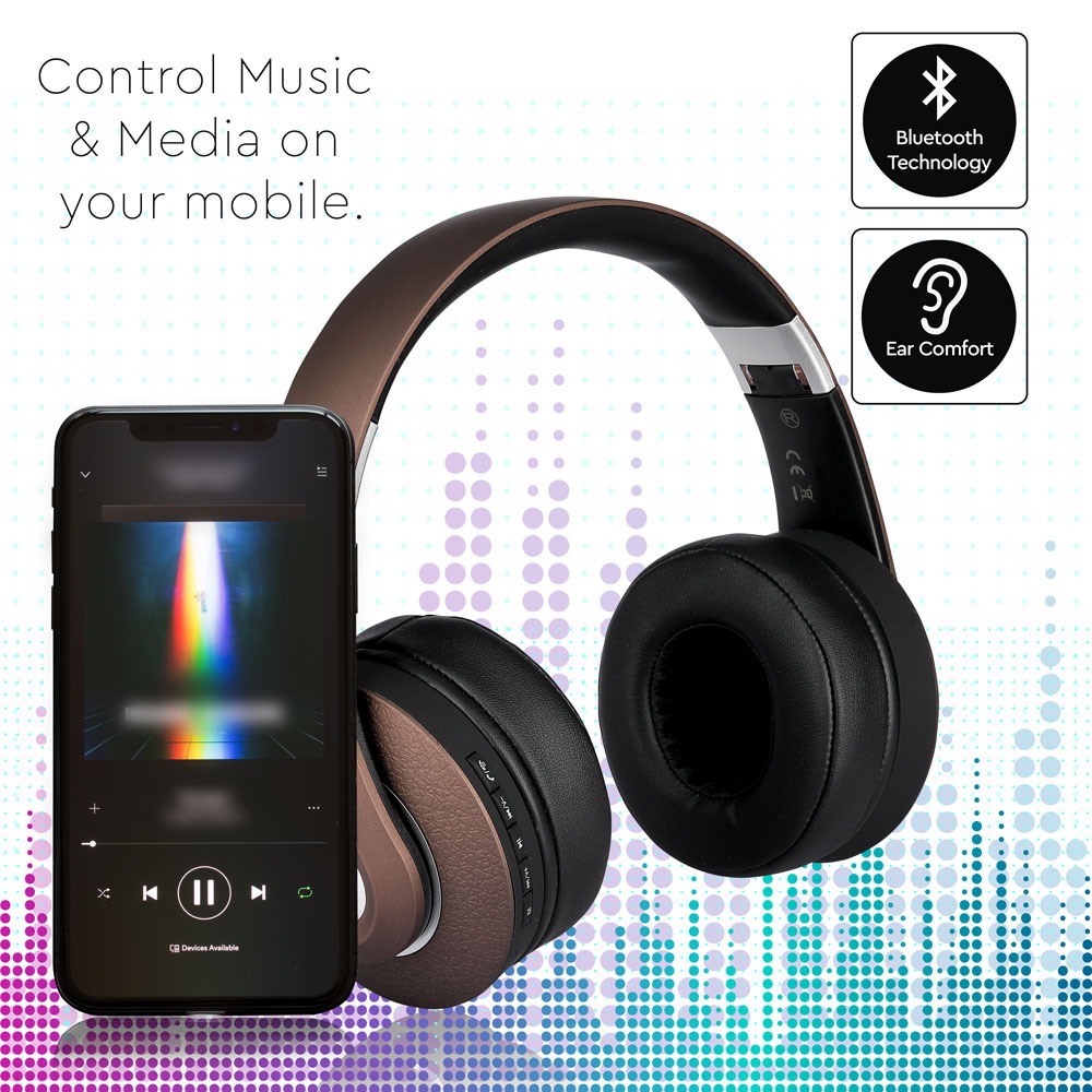 V-TAC On-Ear Kopfhörer VT-6322-A-BR