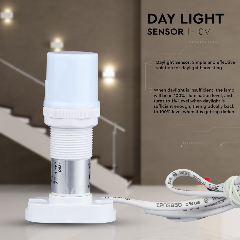 V-TAC Bewegungsmelder Tageslichtsensor IP20