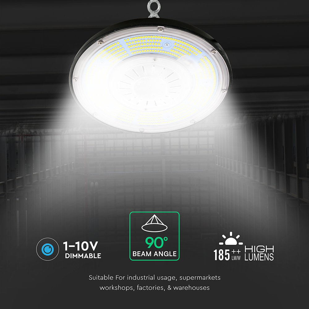 V-TAC LED Highbay 200W Rund 6500K
