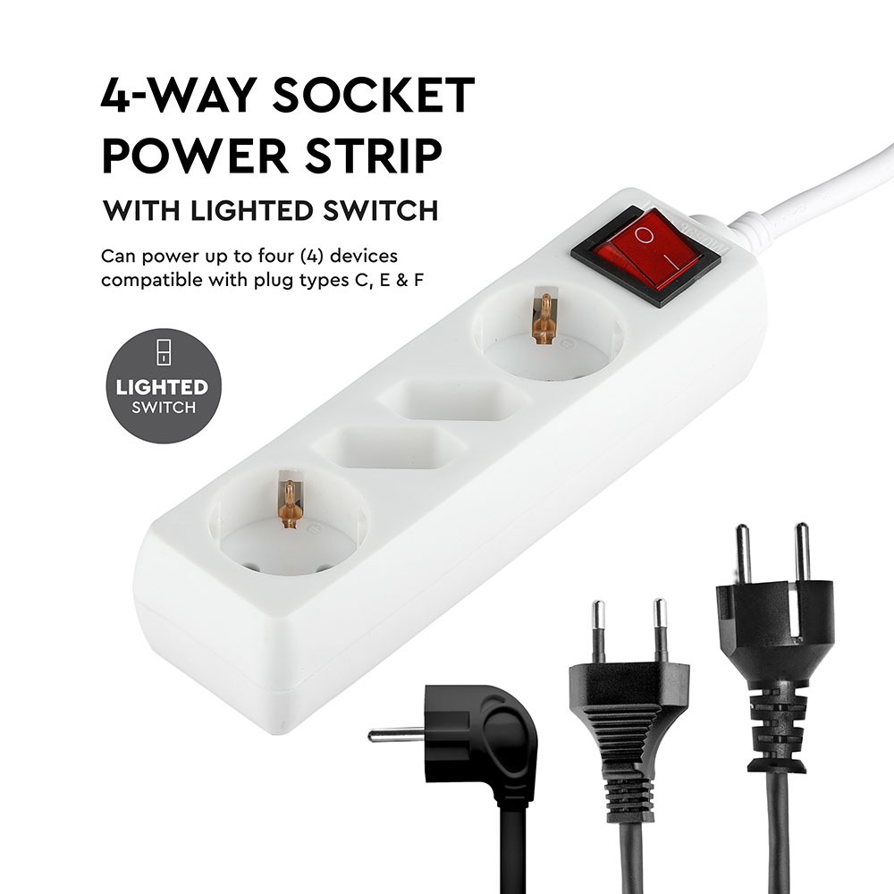 V-TAC Adapter 250V 3680W IP20