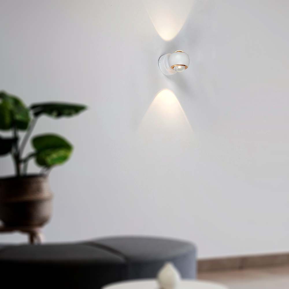 V-TAC Wandleuchte 10W Rund Warmweiss 200mm IP20