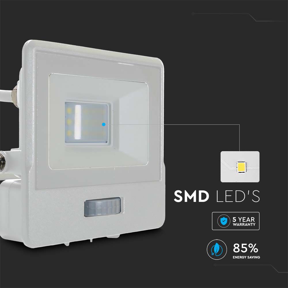 V-TAC LED Flutlicht 10W Tageslicht IP65