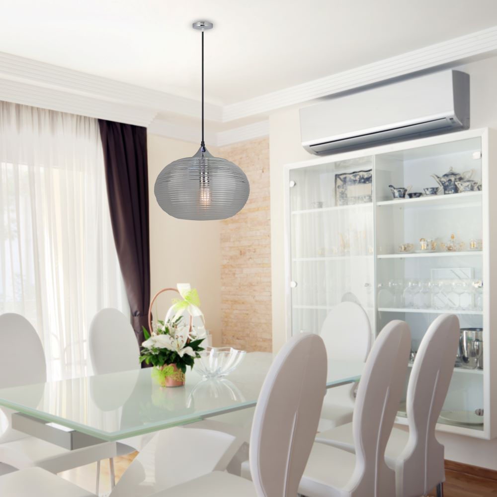 V-TAC Pendelleuchte E27 60W IP20 380mm