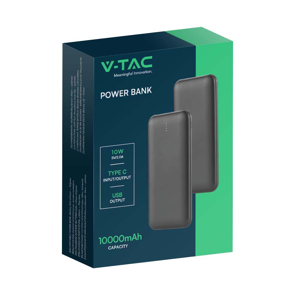 V-TAC Power Bank 10W 175mm