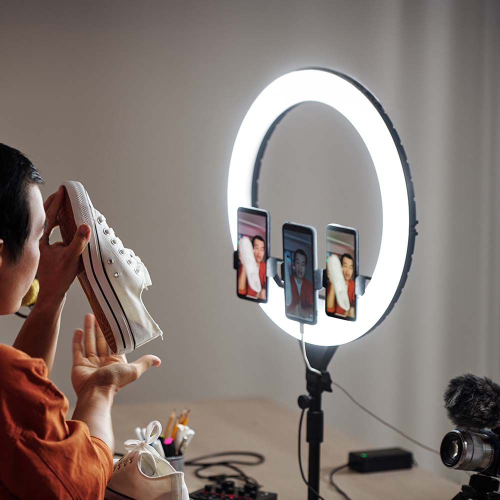 V-TAC Ringlicht 55W 3IN1 565mm IP20