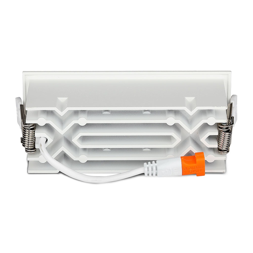 V-TAC LED Downlight 12W Rechteckig 5700K 80mm IP20