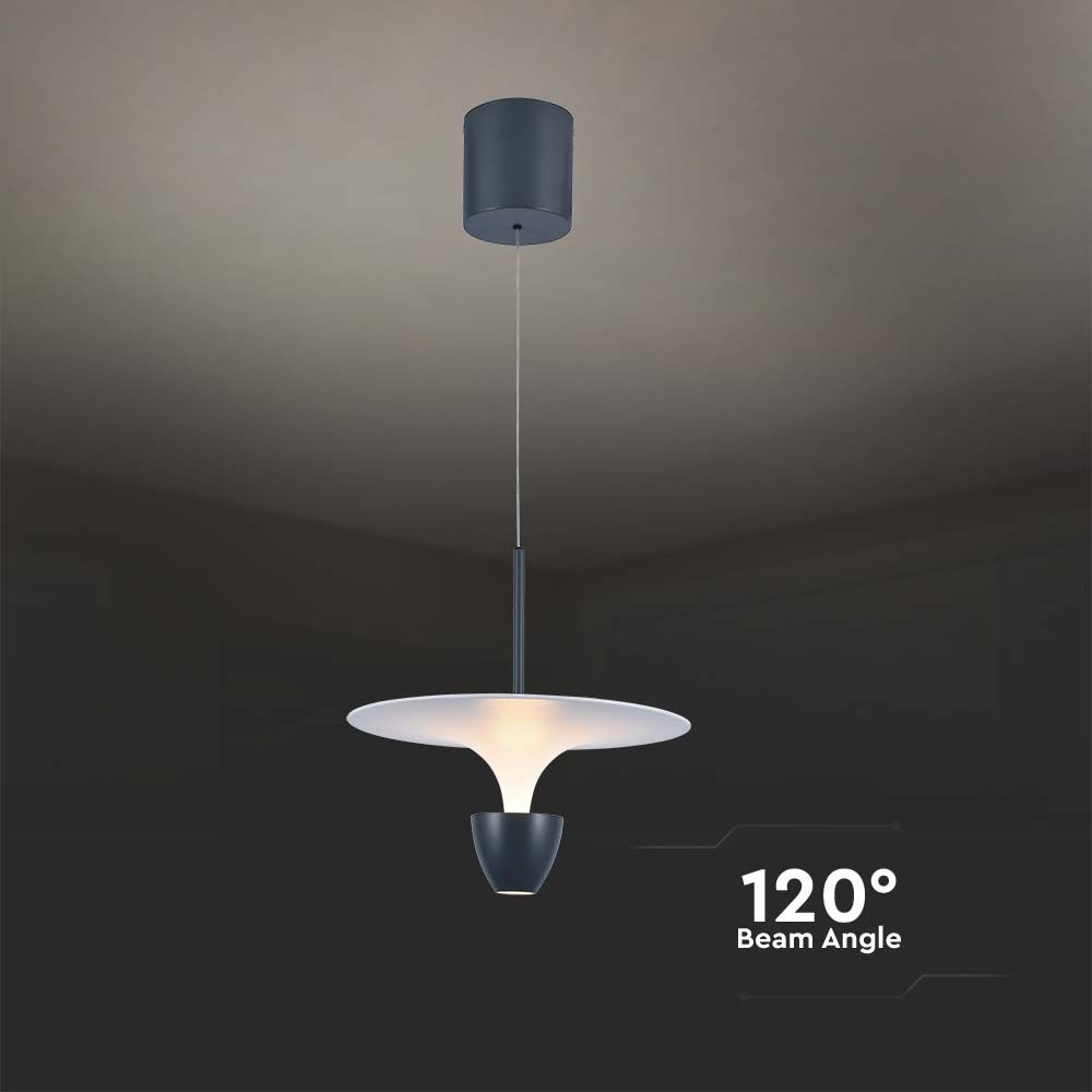 V-TAC Pendelleuchte 9W Warmweiss 310mm IP20