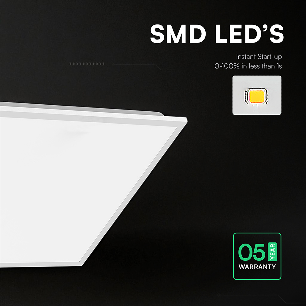 V-TAC LED-Panel 40W Quadratisch 3IN1 IP20