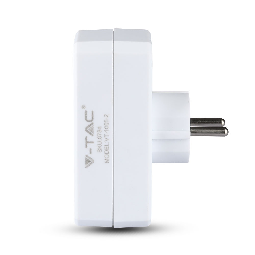 V-TAC Adapter 250V 16A IP20 50mm
