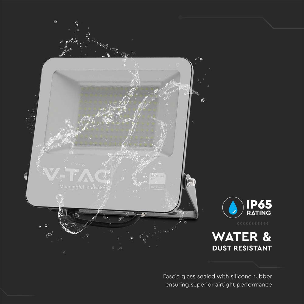 V-TAC LED Flutlicht 100W 6500K IP65