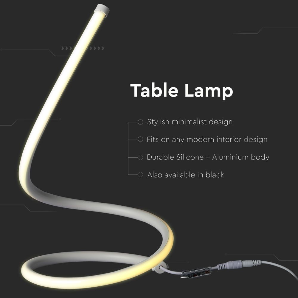 V-TAC Tischlampe 20W Warmweiss 355mm IP20