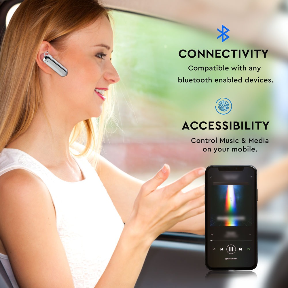 V-TAC In-Ear Kopfhörer Wireless 100mm