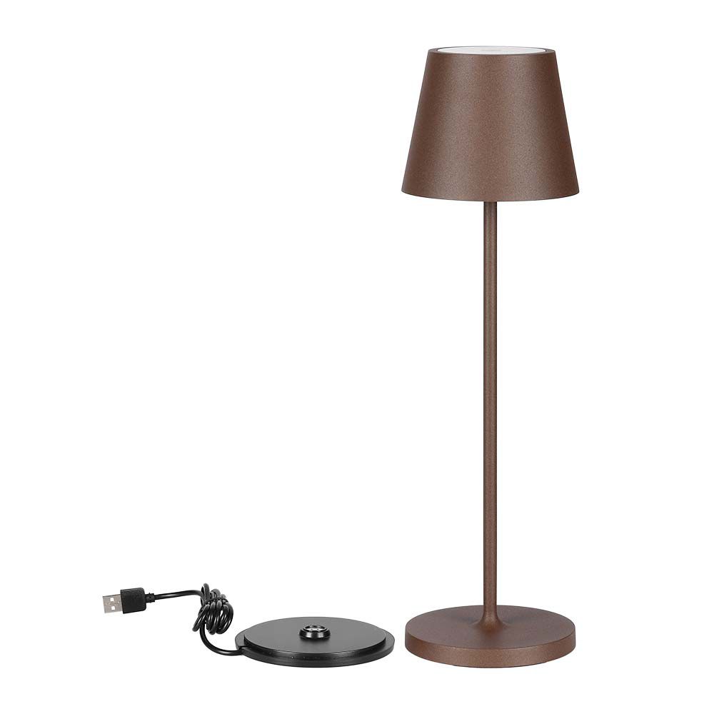 V-TAC Tischlampe 1,5W Warmweiss 105mm IP54
