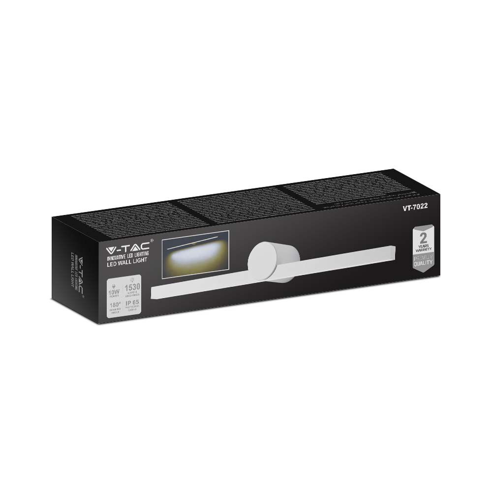 V-TAC Wandleuchte 10W Warmweiss 660mm IP65