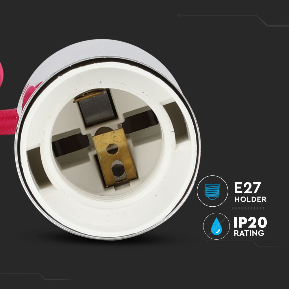 V-TAC Pendelleuchte E27 60W IP20