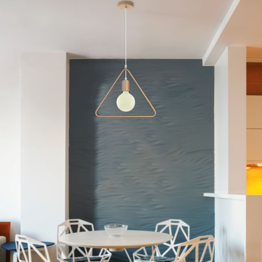 V-TAC Pendelleuchte E27 60W Geometrisch IP20