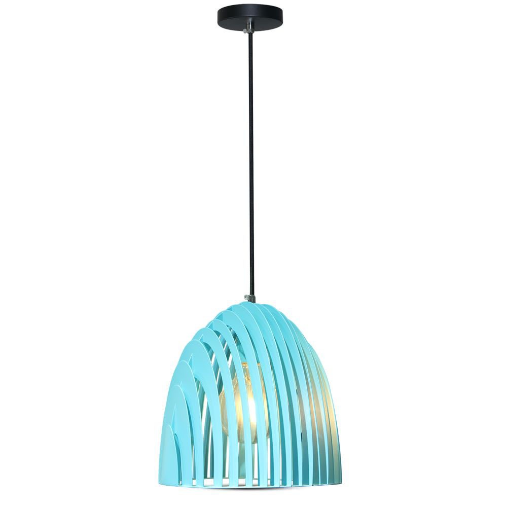 V-TAC Pendelleuchte E27 60W Blau 260mm IP20
