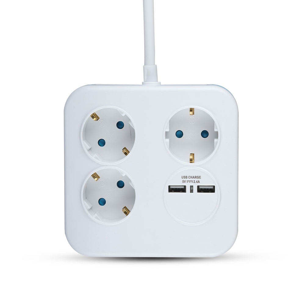 V-TAC Adapter 3680W Quadrat IP20 45mm