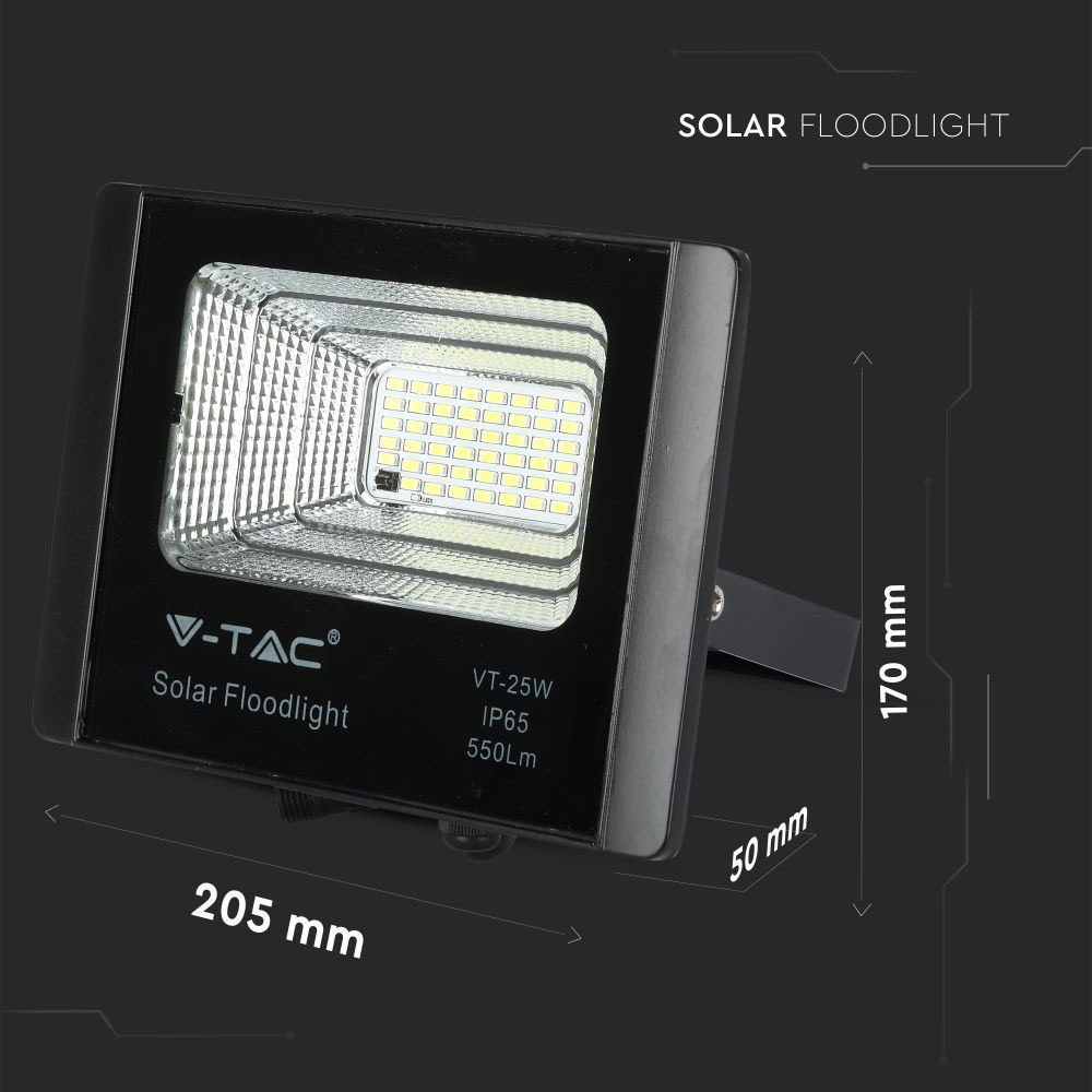 V-TAC Flutlicht 25W 6000K IP65