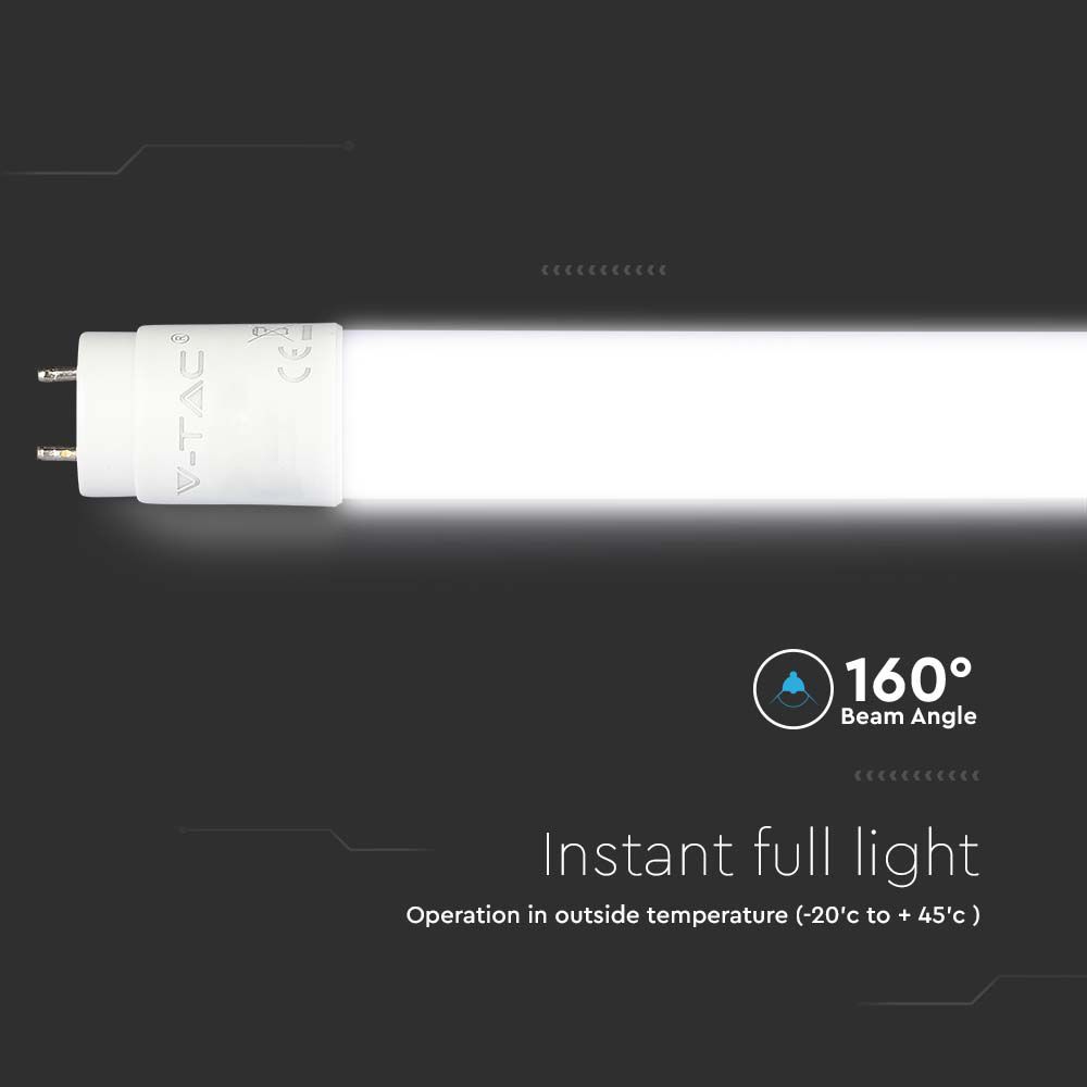 V-TAC LED Röhre G13 7,5W T8 6500K 638mm IP20