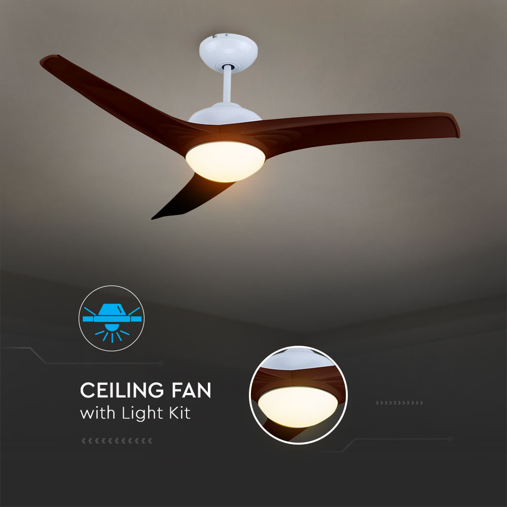 V-TAC Deckenventilator 35W 3IN1 310mm