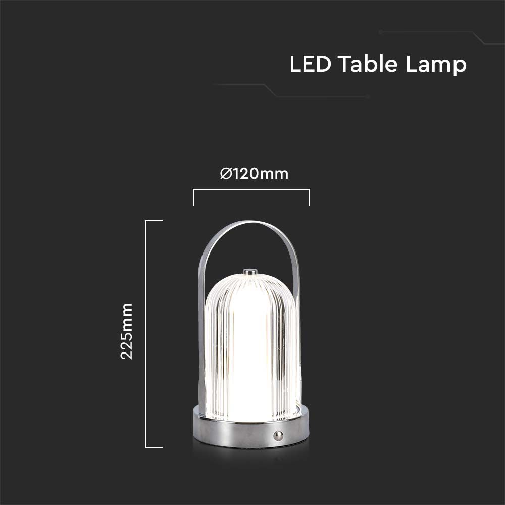 V-TAC Tischlampe 1W 3IN1 155mm IP20