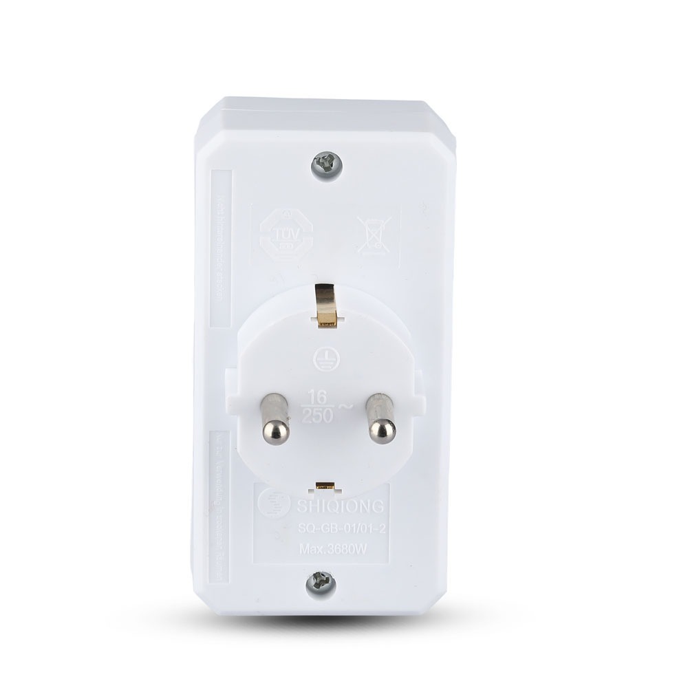 V-TAC Adapter 250V 16A IP20 50mm