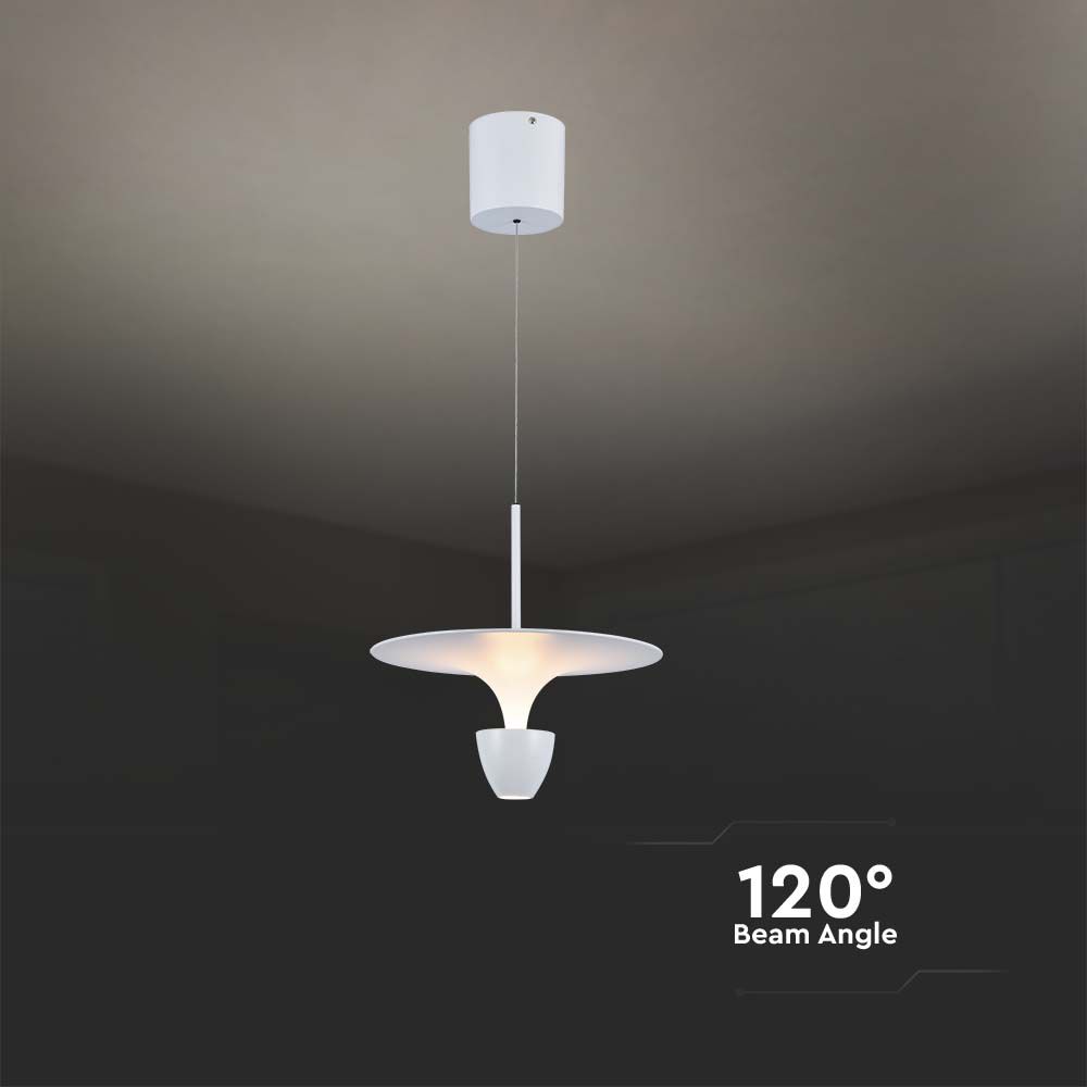 V-TAC Pendelleuchte 9W Warmweiss 310mm IP20