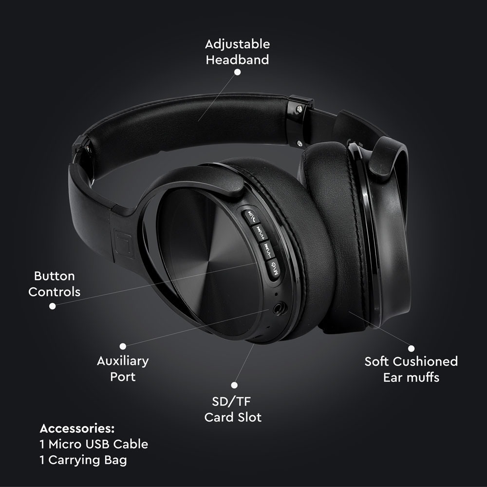 V-TAC On-Ear Kopfhörer Rotierbar 55mm