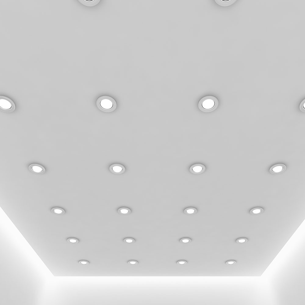 V-TAC LED Einbauleuchte 10W 3IN1 IP65