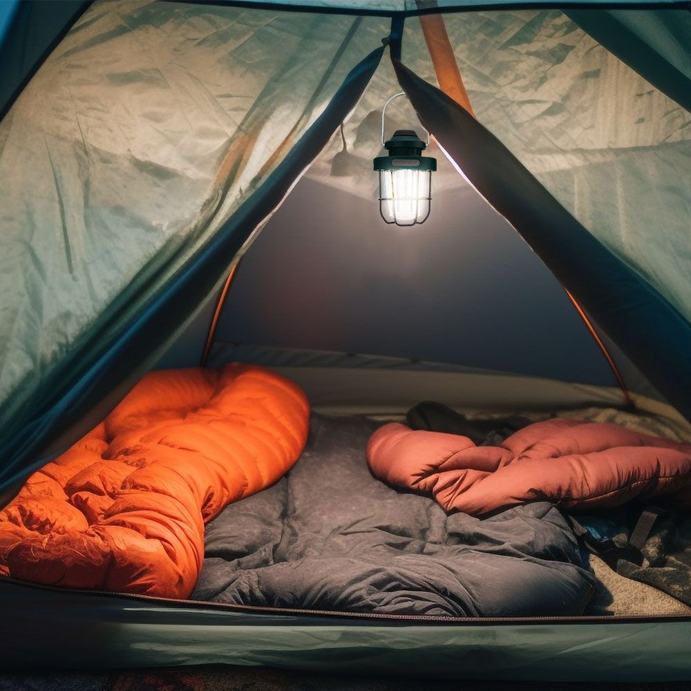 V-TAC Campinglicht 5W Warmweiss+Weiss 100mm IP44