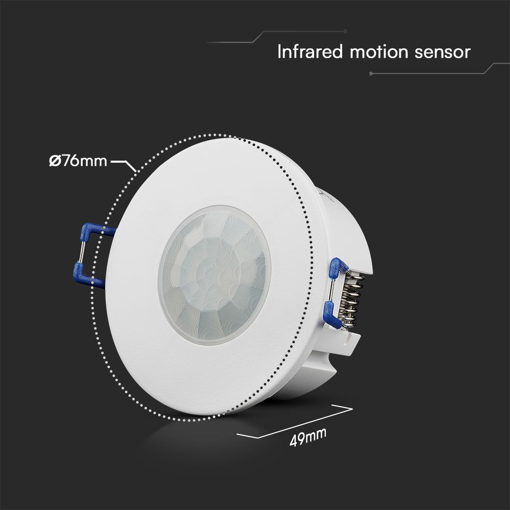 V-TAC Infrarot Sensor 5 Jahre IP20 88mm