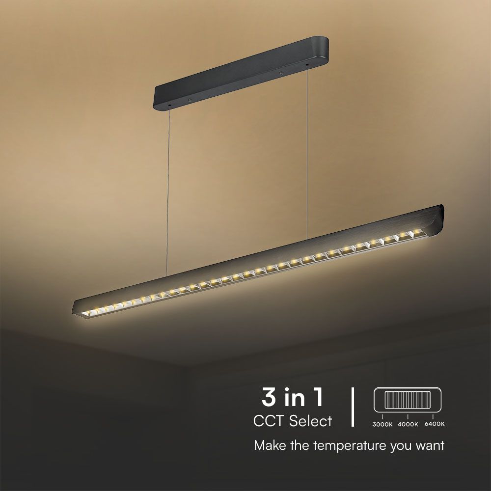 V-TAC Pendelleuchte 36W 3IN1 1237mm IP20