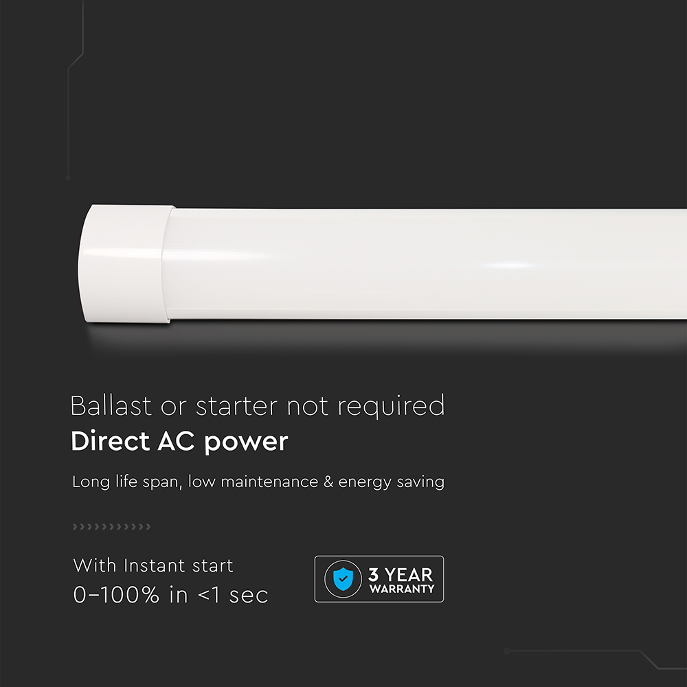 V-TAC LED Leuchte 10W Warmweiss 340mm IP20
