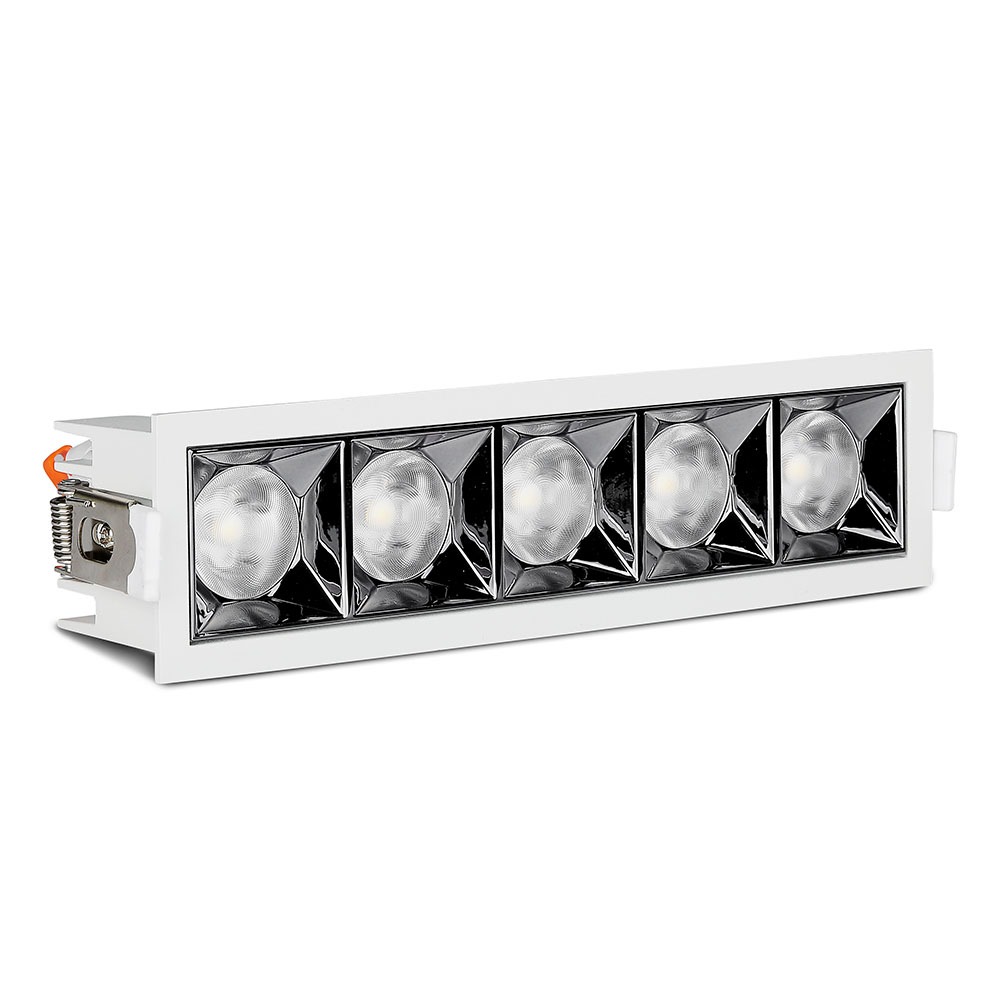 V-TAC LED Downlight 20W Rechteckig Warmweiss 55mm IP20