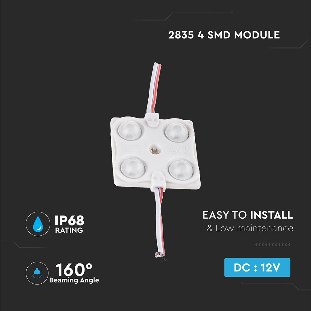 V-TAC LED Modul 1,44W Grün IP68