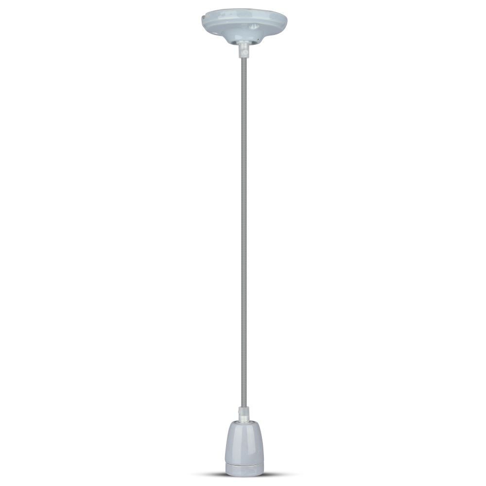 V-TAC Pendelleuchte E27 60W Grau 110mm IP20