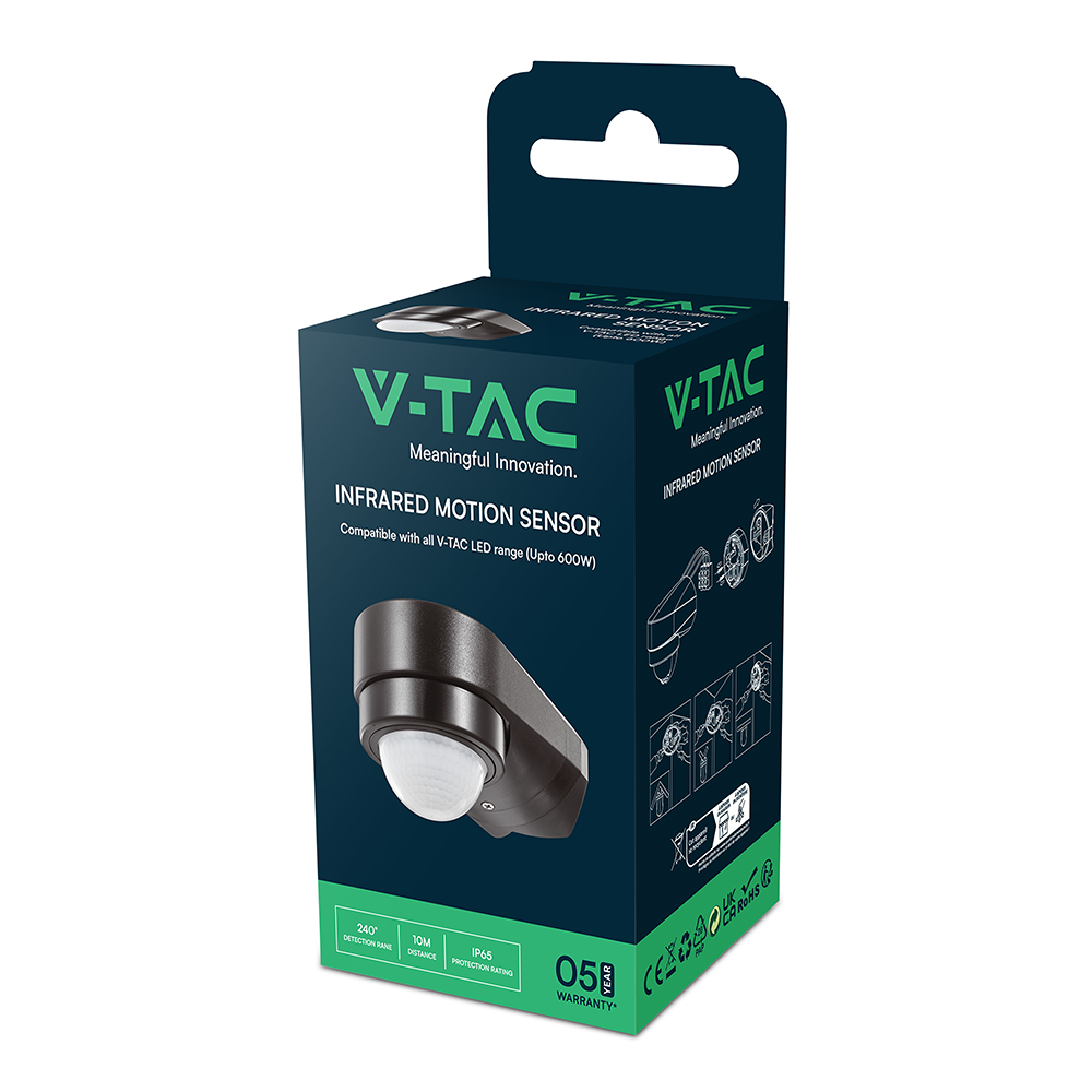 V-TAC Bewegungsmelder Infrarot IP65