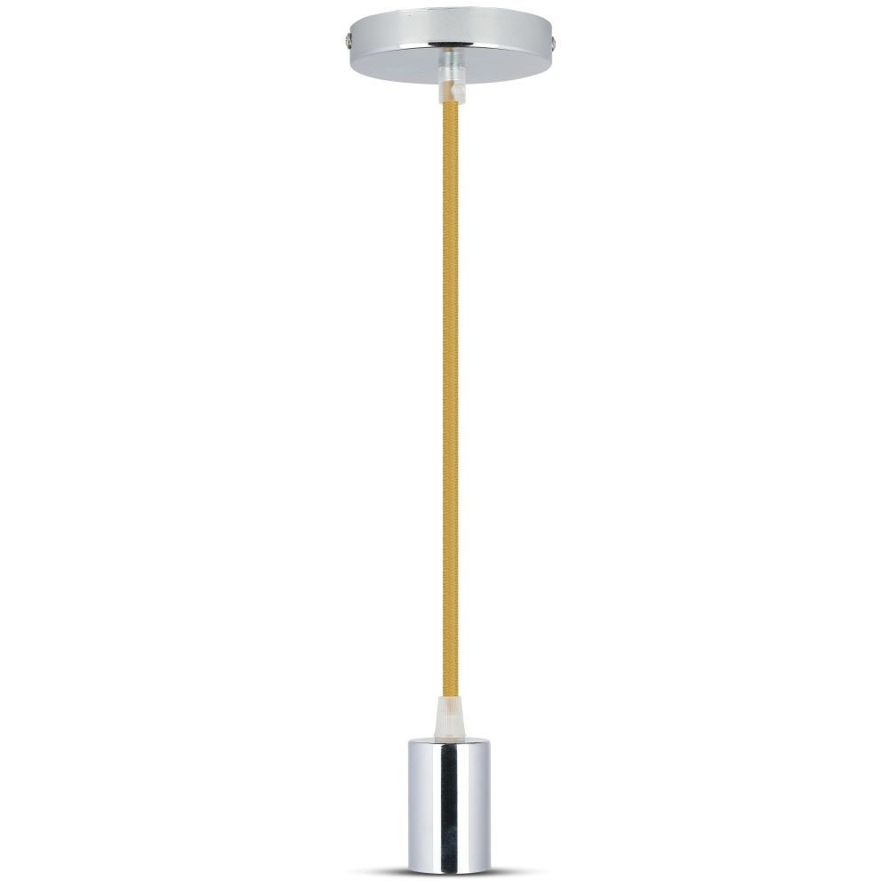 V-TAC Pendelleuchte E27 60W Beige 170mm IP20