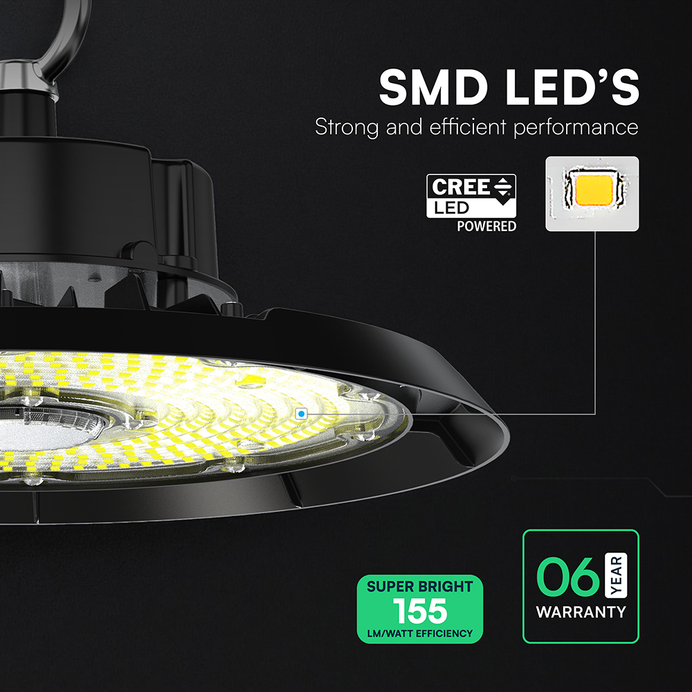 V-TAC LED-Hallenstrahler 100W 6500K IP65
