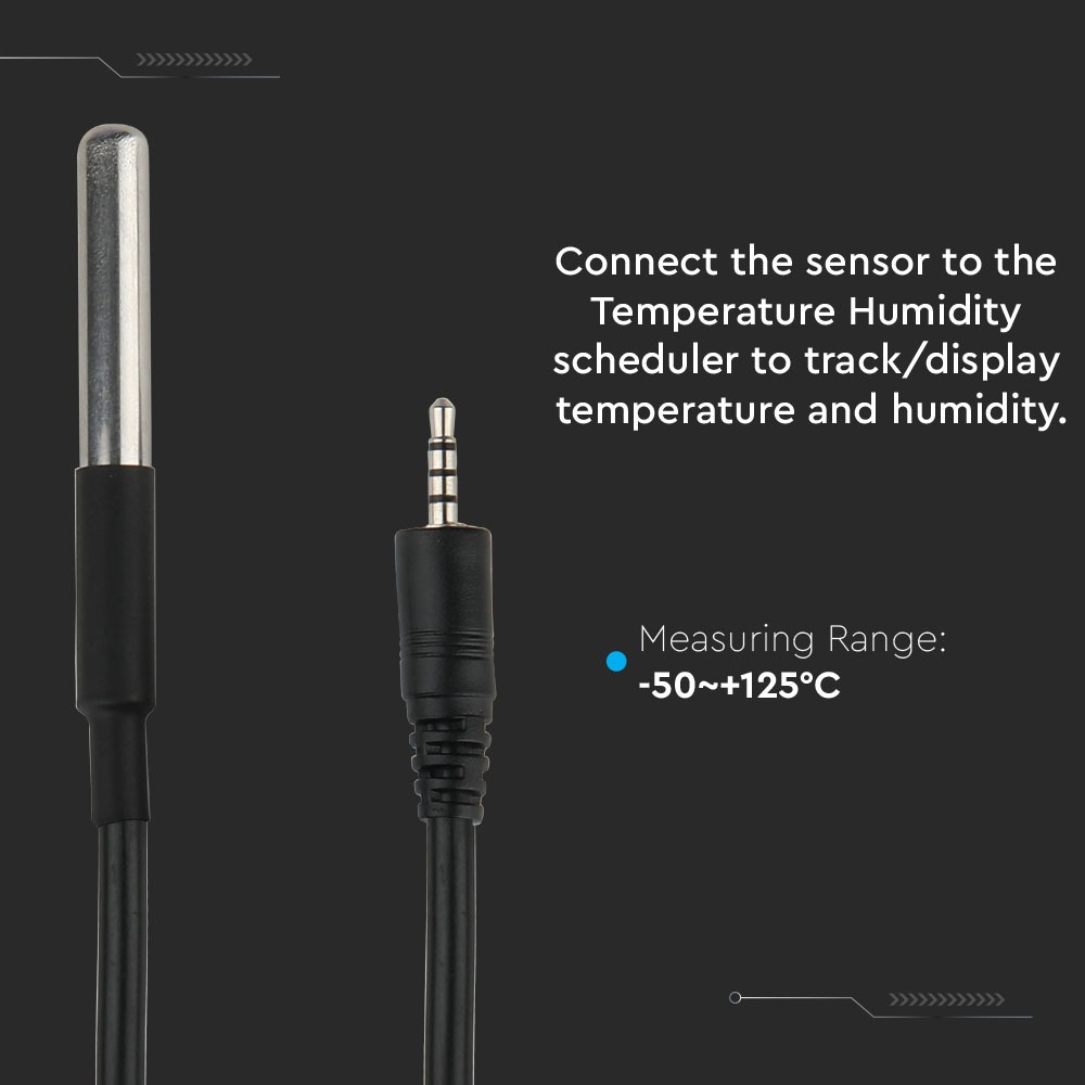 V-TAC Temperatursensor IP66 100mm